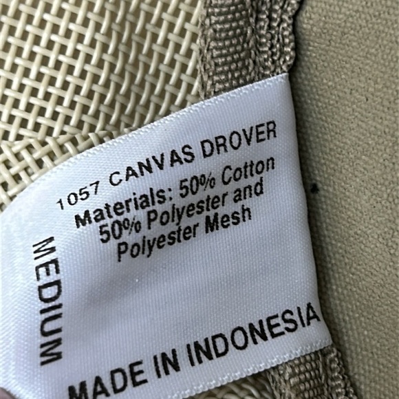 Barmah Canvas Drover Classic Australian Hat Khaki Men size M - Picture 6 of 15